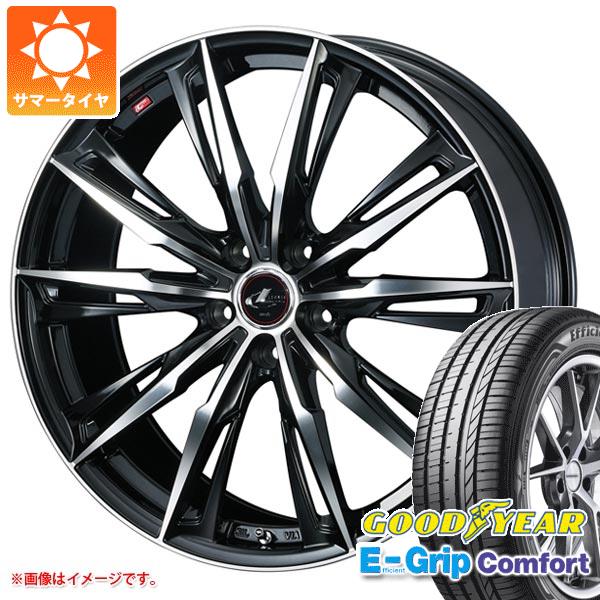 【タイヤ交換対象】サマータイヤ 165/50R15 73V グッドイヤー エフィシエントグリップコンフォート レオニス GX 4.5-15 タイヤホイール4本セット|タイヤマックス