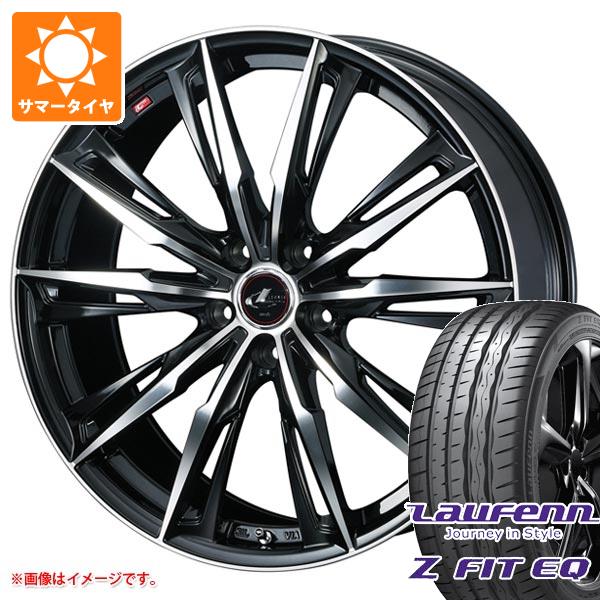 【タイヤ交換対象】サマータイヤ 215/45R18 89Y ラウフェン Zフィット EQ LK03 レオニス GX 7.0-18 タイヤホイール4本セット|タイヤマックス