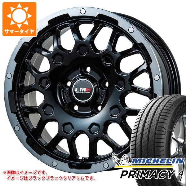 【タイヤ交換対象】T32エクストレイル用 サマータイヤ ミシュラン プライマシー4 225/65R17 102H LMG MS-9W 7.5-17 タイヤホイール4本セット