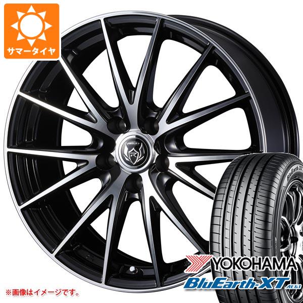 【タイヤ交換対象】サマータイヤ 225/50R18 95V ヨコハマ ブルーアースXT AE61 ライツレー VS 7.5-18 タイヤホイール4本セット