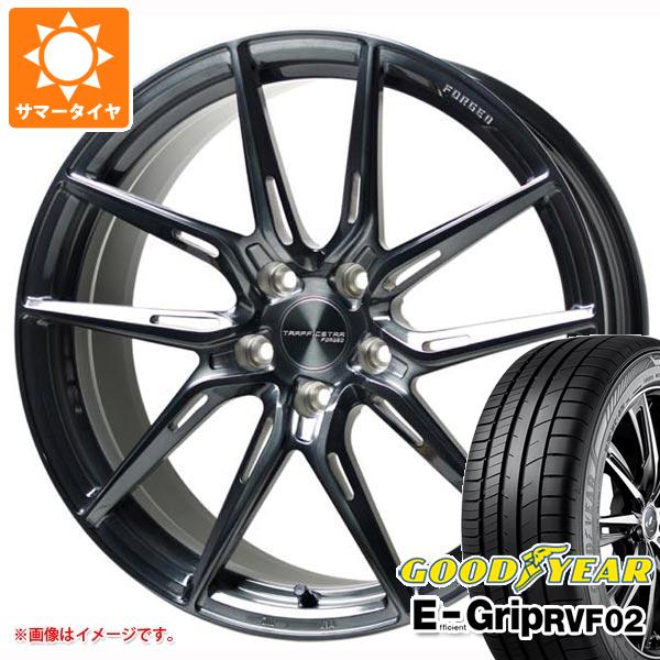 【タイヤ交換対象】サマータイヤ 245/35R20 95W XL グッドイヤー エフィシエントグリップ RVF02 トラフィックスター フォージド TSF-02 8.5-20 タイヤホイール4本セット