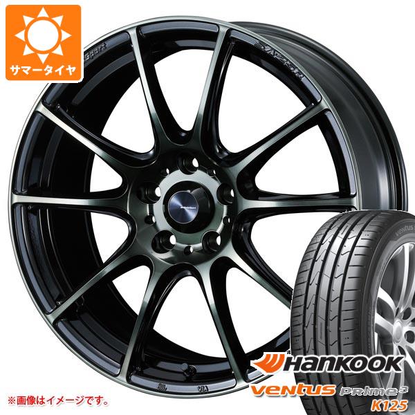 【タイヤ交換対象】サマータイヤ 165/40R16 70V XL ハンコック ベンタス プライム3 K125 ウェッズスポーツ SA-25R 5.0-16 タイヤホイール4本セット|タイヤマックス