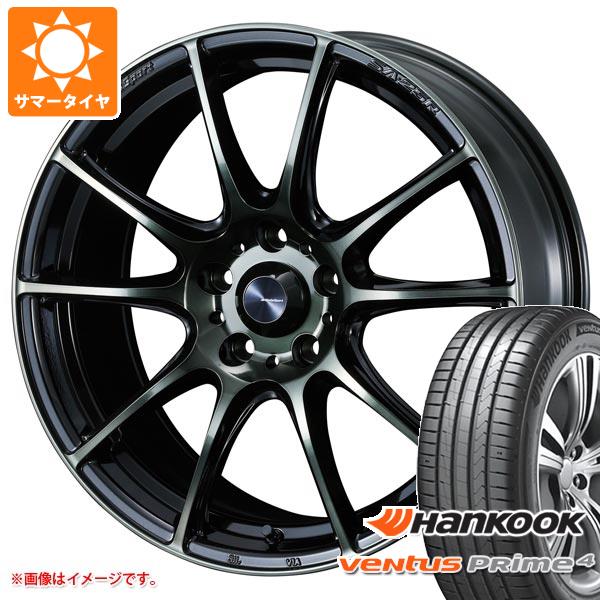 【タイヤ交換対象】サマータイヤ 215/65R16 102H XL ハンコック ベンタス プライム4 K135 K135A ウェッズスポーツ SA-25R 7.0-16 タイヤホイール4本セット