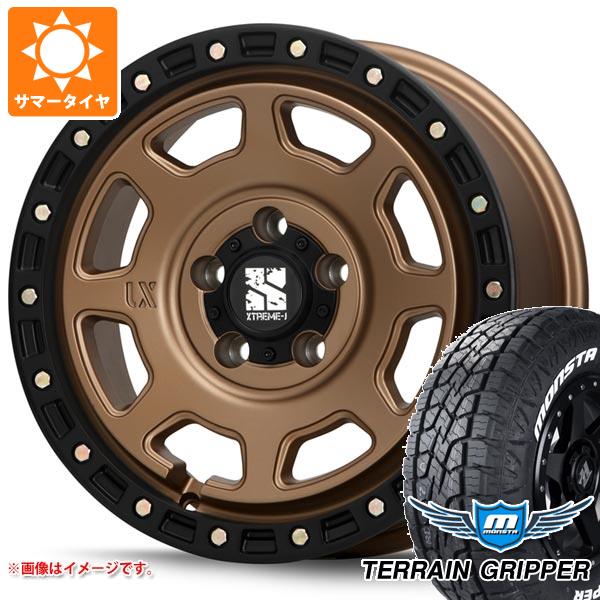 【タイヤ交換対象】RAV4 50系用 サマータイヤ モンスタ テレーングリッパー 265/65R17 116T XL ホワイトレター MLJ エクストリームJ XJ07 8.0-17 タイヤホイール4本セット｜タイヤマックス