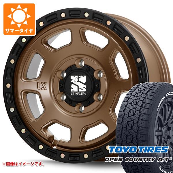 【タイヤ交換対象】ハイエース 200系用 2026年製 サマータイヤ トーヨー オープンカントリー A/T3 215/70R16 100T ホワイトレター MLJ エクストリームJ XJ07 6.5-16 タイヤホイール4本セット|タイヤマックス