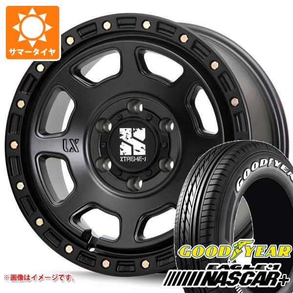 【タイヤ交換対象】ハイエース 200系用 2026年製 サマータイヤ グッドイヤー イーグル #1 ナスカープラス 215/65R16C 109/107R ホワイトレター MLJ エクストリームJ XJ07 6.5-16 タイヤホイール4本セット|タイヤマックス