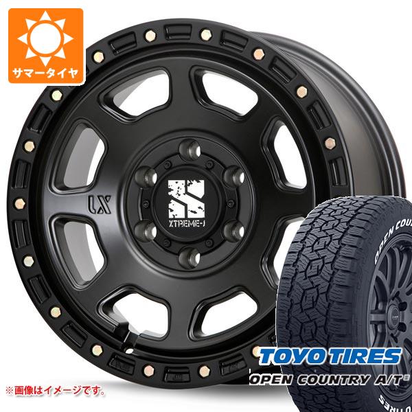 【タイヤ交換対象】ハイエース 200系用 2026年製 サマータイヤ トーヨー オープンカントリー A/T3 215/65R16C 109/107R ホワイトレター MLJ エクストリームJ XJ07 6.5-16 タイヤホイール4本セット｜タイヤマックス 109,650円