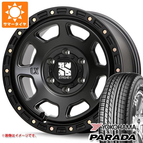 【タイヤ交換対象】ハイエース 200系用 2026年製 サマータイヤ ヨコハマ パラダ PA03 215/65R16C 109/107S ホワイトレター MLJ エクストリームJ XJ07 6.5-16 タイヤホイール4本セット