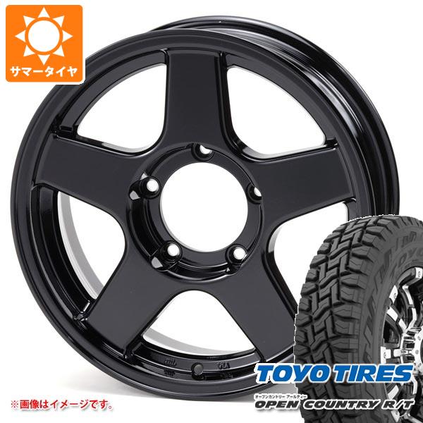 【タイヤ交換対象】5本セット スズキ ジムニーノマド JC74W用 サマータイヤ トーヨー オープンカントリー R/T 235/70R16 106Q ホワイトレター ブラッドレー V エボリューション 5.5-16 タイヤホイール5本セット