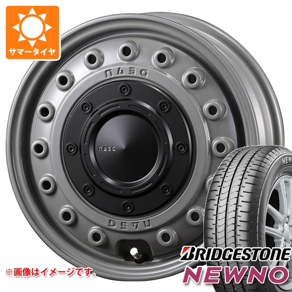 【タイヤ交換対象】ダイハツ タフト LA900系用 2026年製 サマータイヤ ブリヂストン ニューノ 165/65R15 81S クリムソン ディーン コロラド 4.5-15 タイヤホイール4本セット