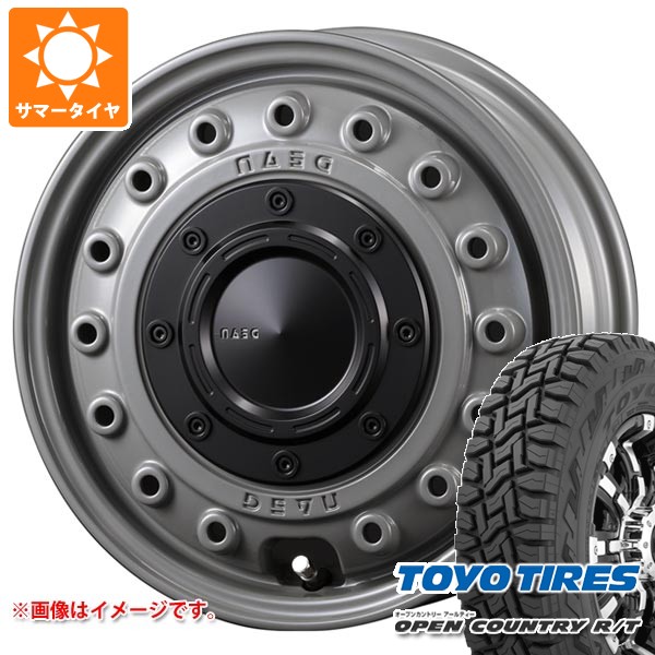 【タイヤ交換対象】スズキ エブリイバン DA17V用 サマータイヤ トーヨー オープンカントリー R/T 165/65R15 81Q ホワイトレター クリムソン ディーン コロラド 4.5-15 タイヤホイール4本セット