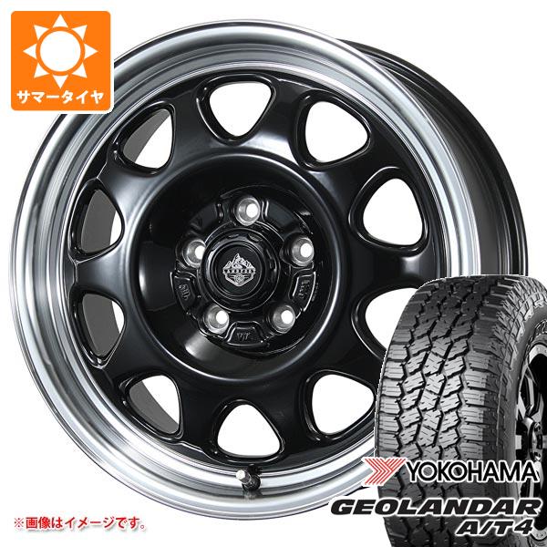 【タイヤ交換対象】ミツビシ アウトランダー GF/GG系用 2026年製 サマータイヤ ヨコハマ ジオランダー A/T4 G018 235/70R16 106T アウトラインホワイトレター ランドフット SWZ 7.0-16 タイヤホイール4本セット|タイヤマックス