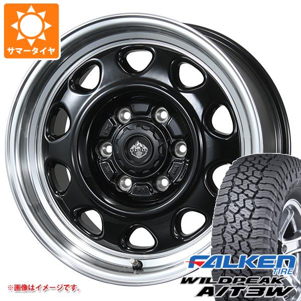 【タイヤ交換対象】FJクルーザー 10系用 サマータイヤ ファルケン ワイルドピーク A/T3W LT285/70R17 116Q ランドフット SWZ 8.0-17 タイヤホイール4本セット｜タイヤマックス 111,750円
