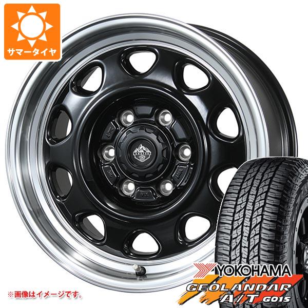 【タイヤ交換対象】FJクルーザー 10系用 サマータイヤ ヨコハマ ジオランダー A/T G015 P285/70R17 117T アウトラインホワイトレター ランドフット SWZ 8.0-17 タイヤホイール4本セット|タイヤマックス
