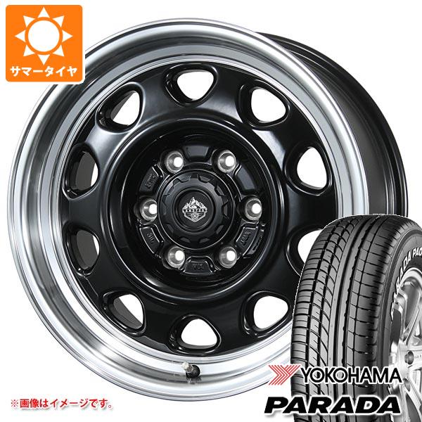 【タイヤ交換対象】ハイエース 200系用 2026年製 サマータイヤ ヨコハマ パラダ PA03 215/65R16C 109/107S ホワイトレター ランドフット SWZ 6.5-16 タイヤホイール4本セット