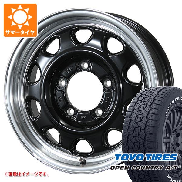 【タイヤ交換対象】5本セット スズキ ジムニーノマド JC74W用 サマータイヤ トーヨー オープンカントリー A/T3 195/80R15 107/105N LT ホワイトレター ランドフット SWZ 5.5-15 タイヤホイール5本セット