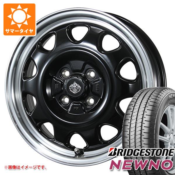 【タイヤ交換対象】サマータイヤ 165/55R14 72V ブリヂストン ニューノ ランドフット SWZ 4.5-14 タイヤホイール4本セット