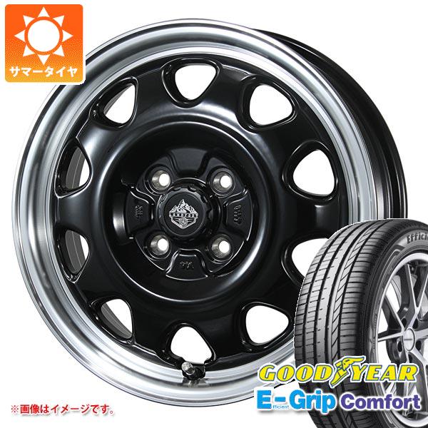 【タイヤ交換対象】サマータイヤ 165/55R14 72V グッドイヤー エフィシエントグリップコンフォート ランドフット SWZ 4.5-14 タイヤホイール4本セット