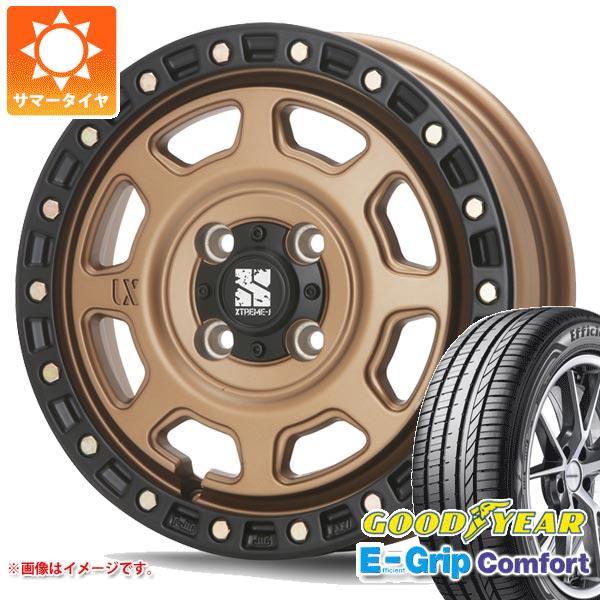 【タイヤ交換対象】サマータイヤ 165/55R14 72V グッドイヤー エフィシエントグリップコンフォート MLJ エクストリームJ XJ07 4.5-14 タイヤホイール4本セット｜タイヤマックス 68,860円