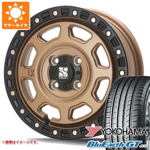 【タイヤ交換対象】タフト LA900系用 サマータイヤ ヨコハマ ブルーアースGT AE51 175/65R15 84H MLJ エクストリームJ XJ07 4.5-15 タイヤホイール4本セット|タイヤマックス