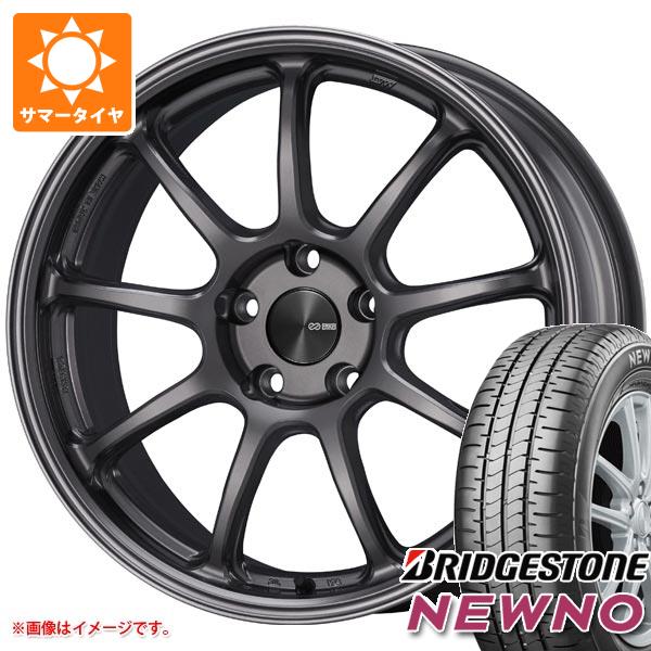 【タイヤ交換対象】サマータイヤ 195/45R16 84V XL ブリヂストン ニューノ エンケイ パフォーマンスライン PF09 6.5-16 タイヤホイール4本セット|タイヤマックス
