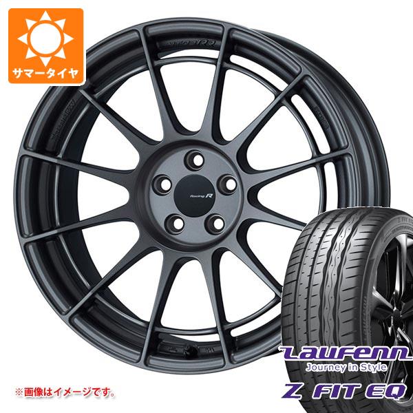 【タイヤ交換対象】サマータイヤ 215/45R18 89Y ラウフェン Zフィット EQ LK03 エンケイ レーシング レボリューション NT03RR 8.0-18 タイヤホイール4本セット