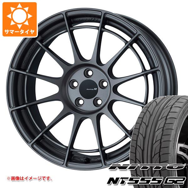 【タイヤ交換対象】サマータイヤ 215/50R17 95W XL ニットー NT555 G2 エンケイ レーシング レボリューション NT03RR 7.0-17 タイヤホイール4本セット