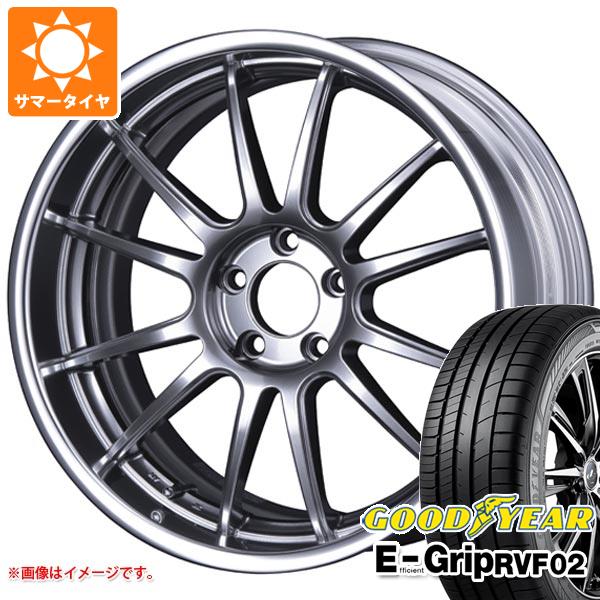 【タイヤ交換対象】サマータイヤ 245/45R20 103W XL グッドイヤー エフィシエントグリップ RVF02 SSR ライナー タイプ12R 8.5-20 タイヤホイール4本セット