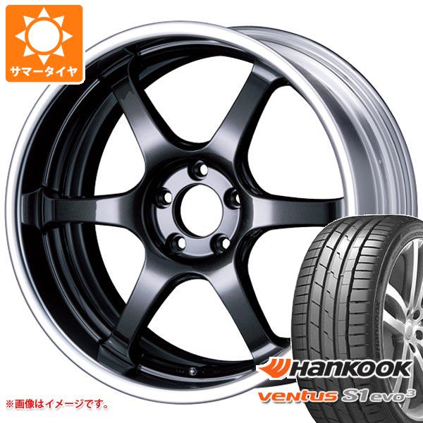 【タイヤ交換対象】2026年製 サマータイヤ 215/45R18 93Y XL ハンコック ベンタス S1 エボ3 K127 SSR ライナー タイプ6R 7.5-18 タイヤホイール4本セット｜タイヤマックス