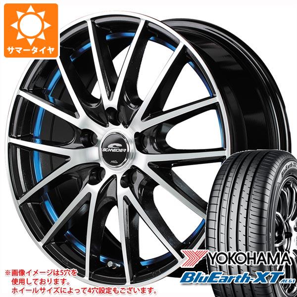 【タイヤ交換対象】サマータイヤ 215/60R17 96H ヨコハマ ブルーアースXT AE61 MID ホイールズ RX27 7.0-17 タイヤホイール4本セット