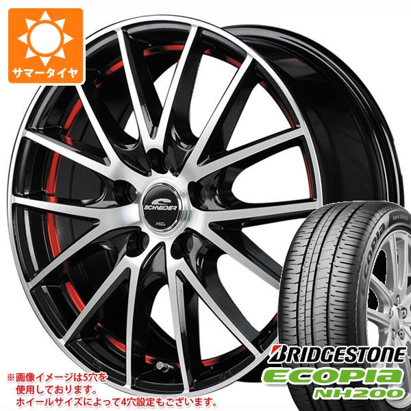 【タイヤ交換対象】サマータイヤ 215/55R17 94V ブリヂストン エコピア NH200 MID ホイールズ RX27 7.0-17 タイヤホイール4本セット|タイヤマックス