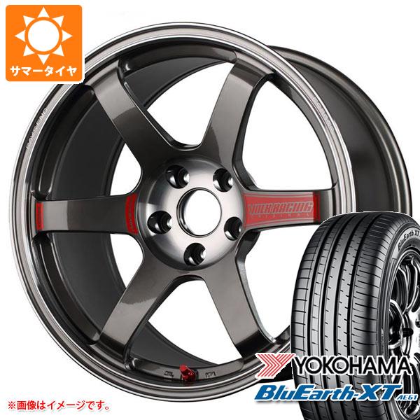 【タイヤ交換対象】サマータイヤ 225/50R18 95V ヨコハマ ブルーアースXT AE61 レイズ ボルクレーシング TE37 サーガ SL 8.5-18 タイヤホイール4本セット|タイヤマックス
