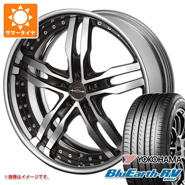 【タイヤ交換対象】サマータイヤ 245/45R19 102W XL ヨコハマ ブルーアースRV RV03 シャレン XF-55 8.0-19 タイヤホイール4本セット 172,550円