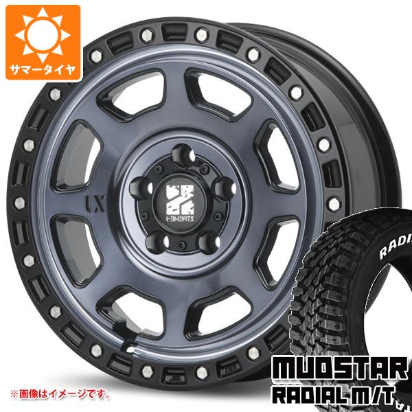 【タイヤ交換対象】サマータイヤ 245/65R17 111T マッドスター ラジアル M/T ホワイトレター MLJ エクストリームJ XJ07 8.0-17 タイヤホイール4本セット