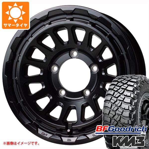 【タイヤ交換対象】5本セット ジムニー JB64W用 サマータイヤ BFグッドリッチ マッドテレーンT/A KM3 LT225/75R16 115/112Q バークレイハードロック リザード 5.5-16 タイヤホイール5本セット｜タイヤマックス