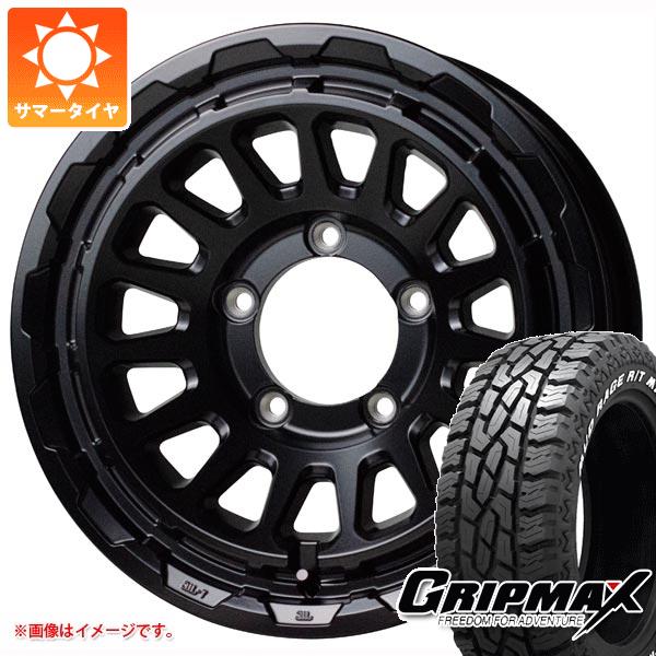 【タイヤ交換対象】ジムニー JB64W用 サマータイヤ グリップマックス マッドレイジ R/T MAX LT215/70R16 100/97R ホワイトレター バークレイハードロック リザード 5.5-16 タイヤホイール4本セット｜タイヤマックス