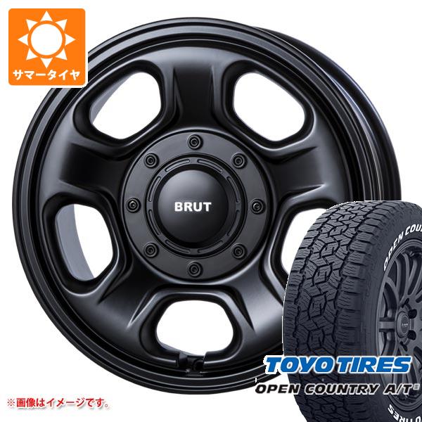 【タイヤ交換対象】アウトランダー GF/GG系用 2026年製 サマータイヤ トーヨー オープンカントリー A/T3 215/70R16 100T ホワイトレター ブルート BR-33 6.5-16 タイヤホイール4本セット|タイヤマックス