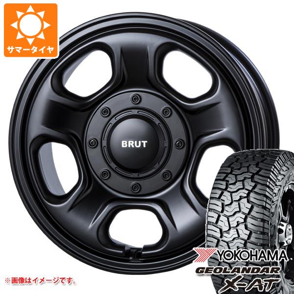 【タイヤ交換対象】2026年製 サマータイヤ 235/70R16 104/101Q ヨコハマ ジオランダー X-AT G016 アウトラインホワイトレター ブルート BR-33 6.5-16 タイヤホイール4本セット|タイヤマックス