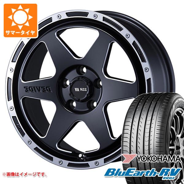 【タイヤ交換対象】サマータイヤ 215/60R16 95H ヨコハマ ブルーアースRV RV03 SSR ディバイド TR-6 7.0-16 タイヤホイール4本セット