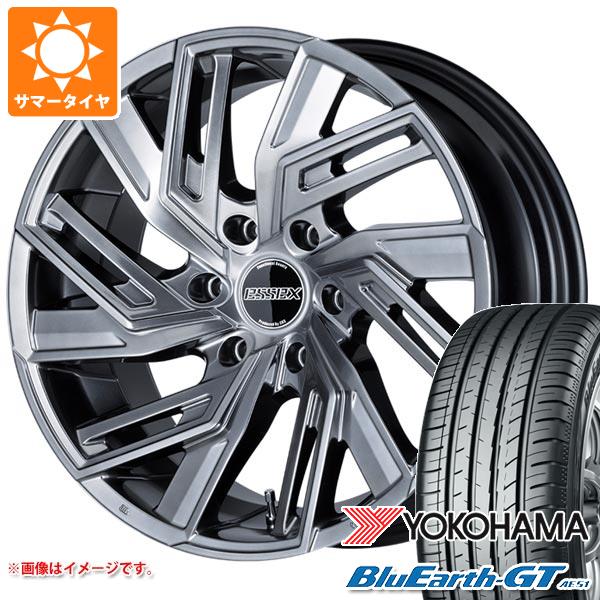 【タイヤ交換対象】ハイエース 200系用 サマータイヤ ヨコハマ ブルーアースGT AE51 225/45R19 96W XL エセックス EW 8.5-19 タイヤホイール4本セット