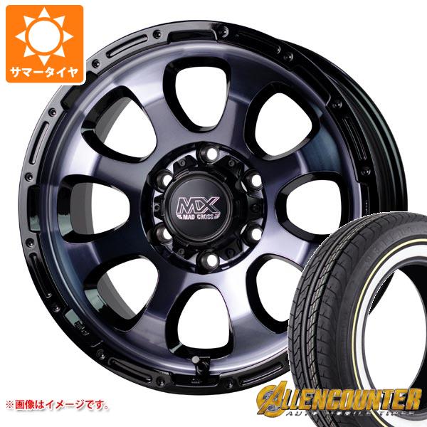 【タイヤ交換対象】ハイエース 200系用 サマータイヤ オーレンカウンター クラシックオーバル 215/65R16C 109/107T ホワイト/イエローリボン マッドクロスグレイス 6.5-16 タイヤホイール4本セット|タイヤマックス