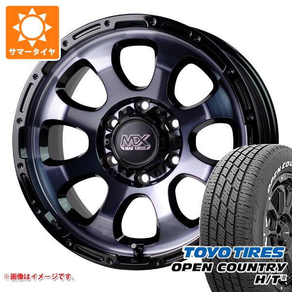 【タイヤ交換対象】トヨタ ハイエース 200系用 2026年製 サマータイヤ トーヨー オープンカントリー H/T2 215/70R16 100H ホワイトレター マッドクロスグレイス 6.5-16 タイヤホイール4本セット｜タイヤマックス