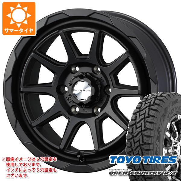 【タイヤ交換対象】RAV4 50系用 サマータイヤ トーヨー オープンカントリー R/T 235/70R16 106Q ホワイトレター マッドヴァンス06 7.0-16 タイヤホイール4本セット｜タイヤマックス