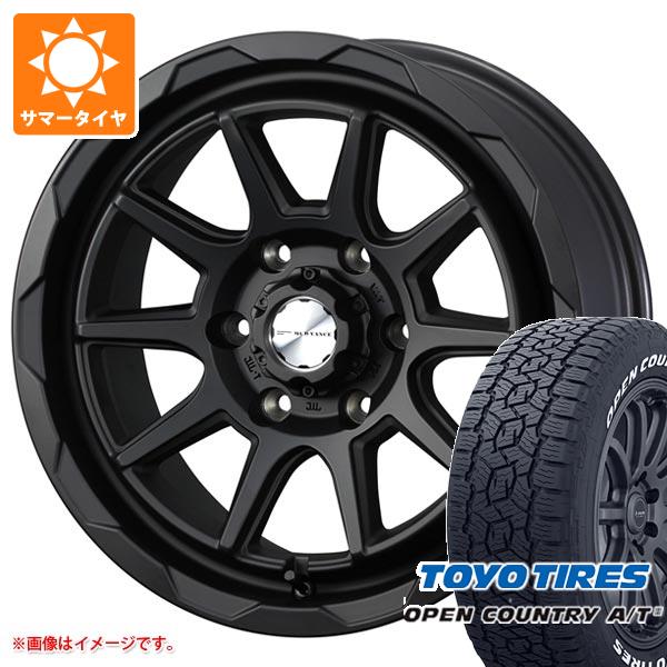 【タイヤ交換対象】ハイエース 200系用 2026年製 サマータイヤ トーヨー オープンカントリー A/T3 215/70R16 100T ホワイトレター マッドヴァンス06 6.5-16 タイヤホイール4本セット｜タイヤマックス