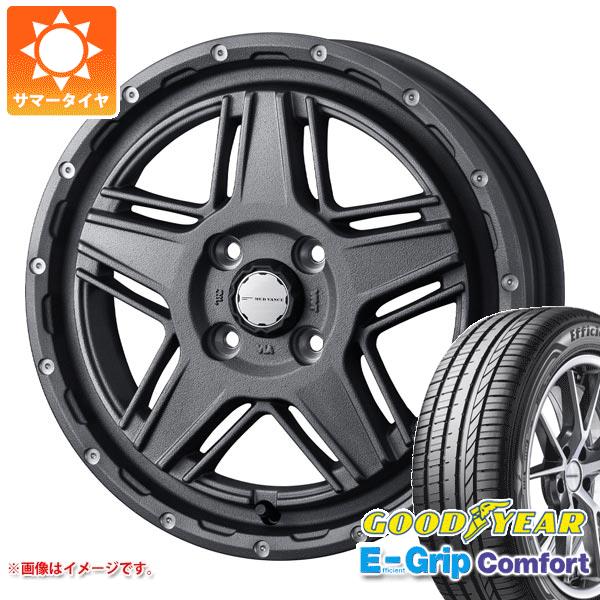 【タイヤ交換対象】サマータイヤ 165/55R14 72V グッドイヤー エフィシエントグリップコンフォート マッドヴァンス07 4.5-14 タイヤホイール4本セット｜タイヤマックス