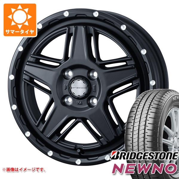 【タイヤ交換対象】2026年製 サマータイヤ 165/65R14 79S ブリヂストン ニューノ マッドヴァンス07 4.5-14 タイヤホイール4本セット|タイヤマックス