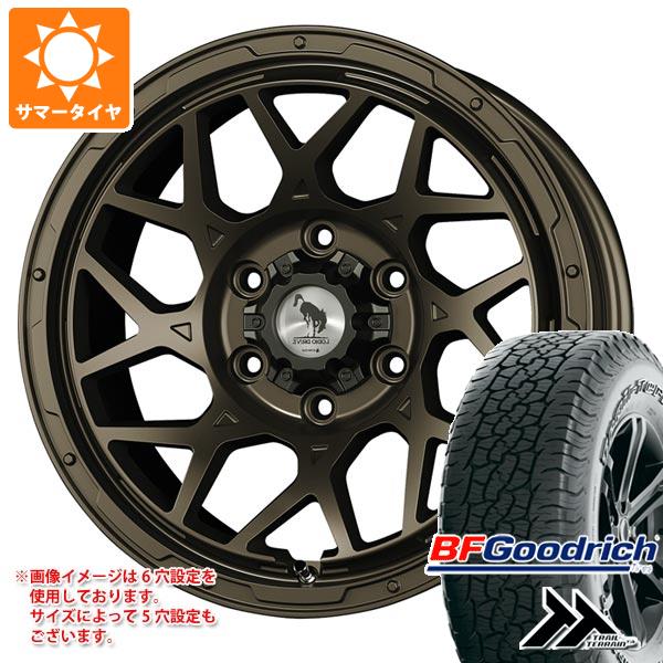 【タイヤ交換対象】サマータイヤ 265/65R17 112T BFグッドリッチ トレールテレーンT/A アウトラインホワイトレター スーパースター ロディオドライブ 8M モノ 8.0-17 タイヤホイール4本セット