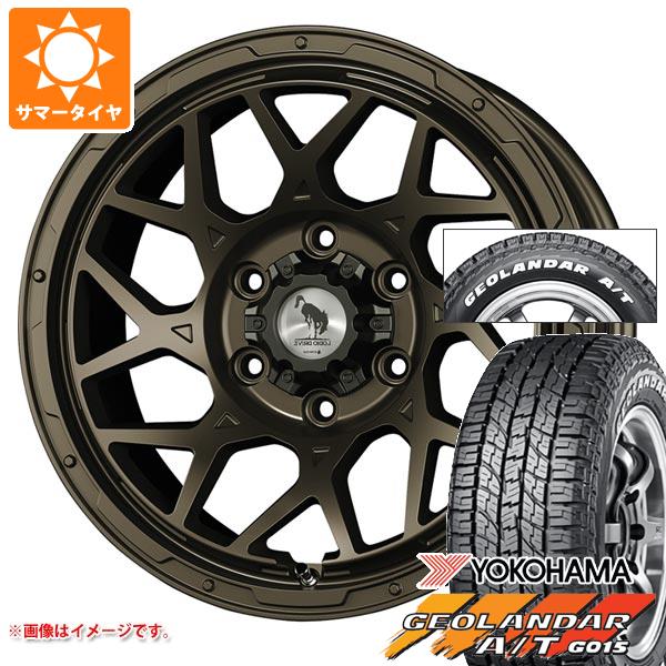 【タイヤ交換対象】ハイエース 200系用 2026年製 サマータイヤ ヨコハマ ジオランダー A/T G015 215/65R16C 109/107S ホワイトレター スーパースター ロディオドライブ 8M モノ 6.5-16 タイヤホイール4本セット|タイヤマックス