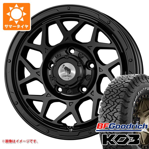 【タイヤ交換対象】ジムニー用 2026年製 サマータイヤ BFグッドリッチ オールテレーンT/A KO3 LT175/80R16 92S ホワイトレター スーパースター ロディオドライブ 8M モノ 5.5-16 タイヤホイール4本セット