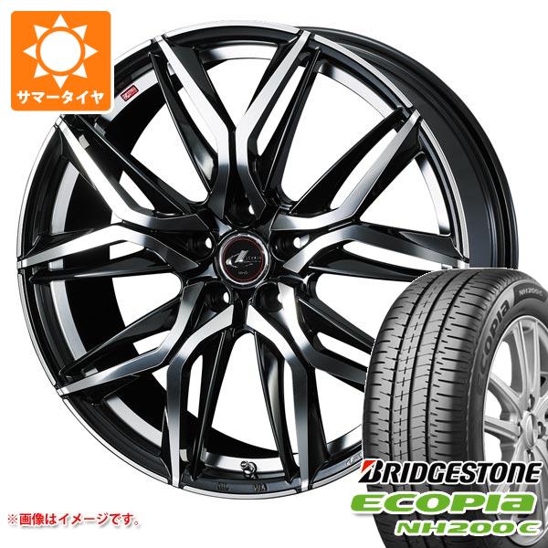 2026年製 サマータイヤ 155/65R14 75H ブリヂストン エコピア NH200C レオニス LM 4.5-14 タイヤホイール4本セット